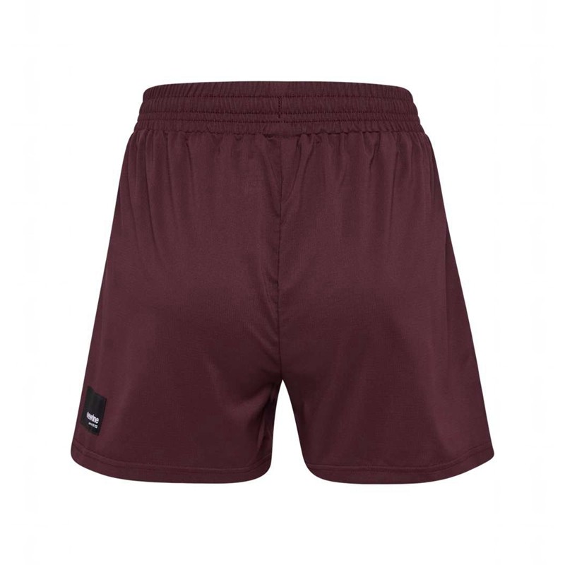 Hummel Nwlmax Zip Pocket W Korte Broek Dames Bordeaux | 992269-861