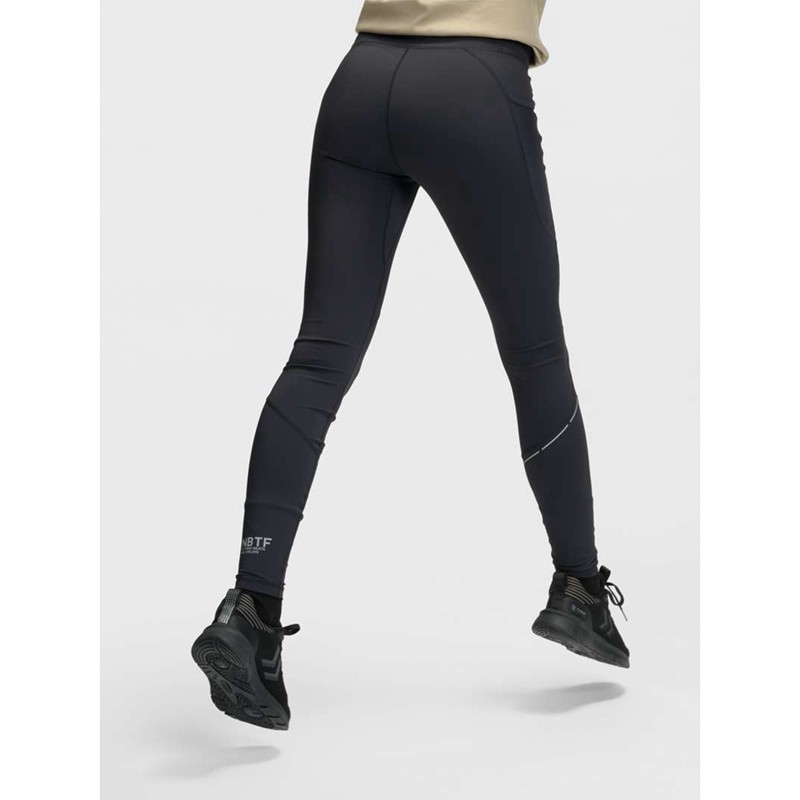 Hummel Nwlrace High Waist Pocket W Sportkleding Dames Zwart | 429340-106