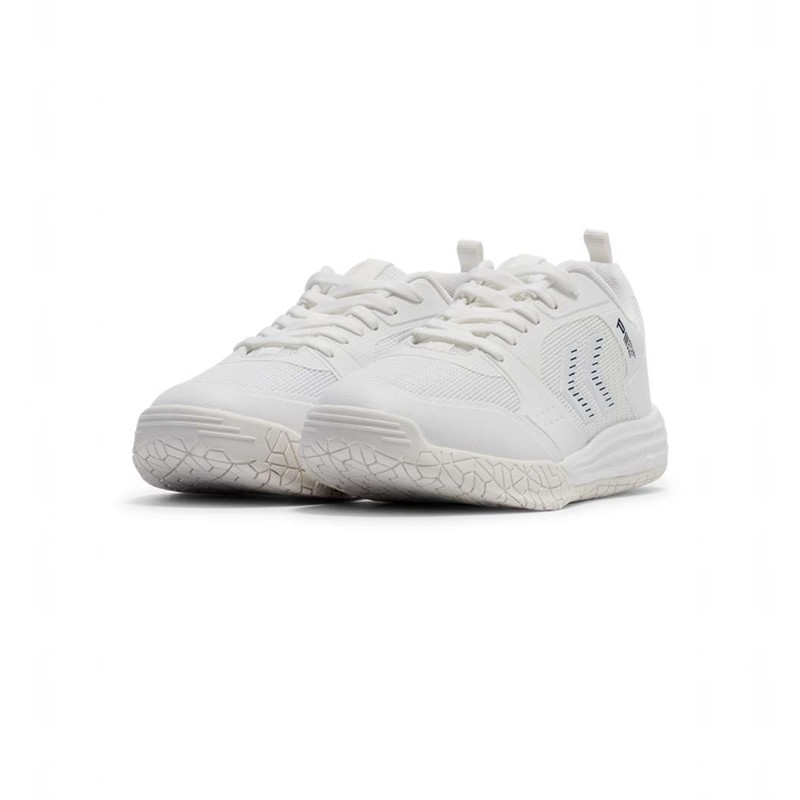 Hummel Piii Power Play Pro Lc Jr Indoorschoenen Dames Wit | 687941-424