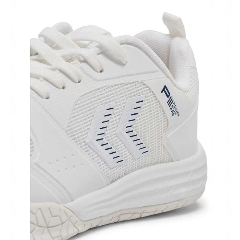 Hummel Piii Power Play Pro Lc Jr Indoorschoenen Dames Wit | 687941-424