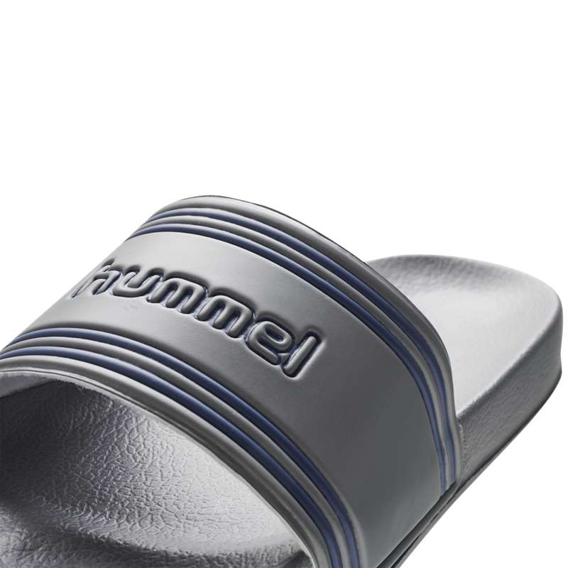 Hummel Pool Retro Badslippers Heren Grijs | 696180-417