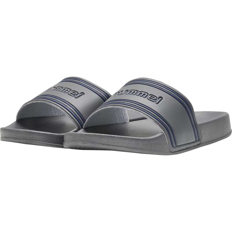 Hummel Pool Retro Badslippers Heren Grijs | 696180-417