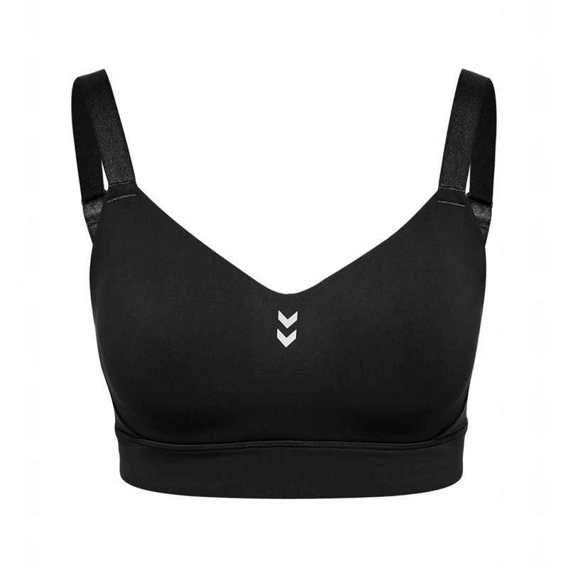 Hummel Pulse High Support Sport BH Dames Zwart | 967425-456