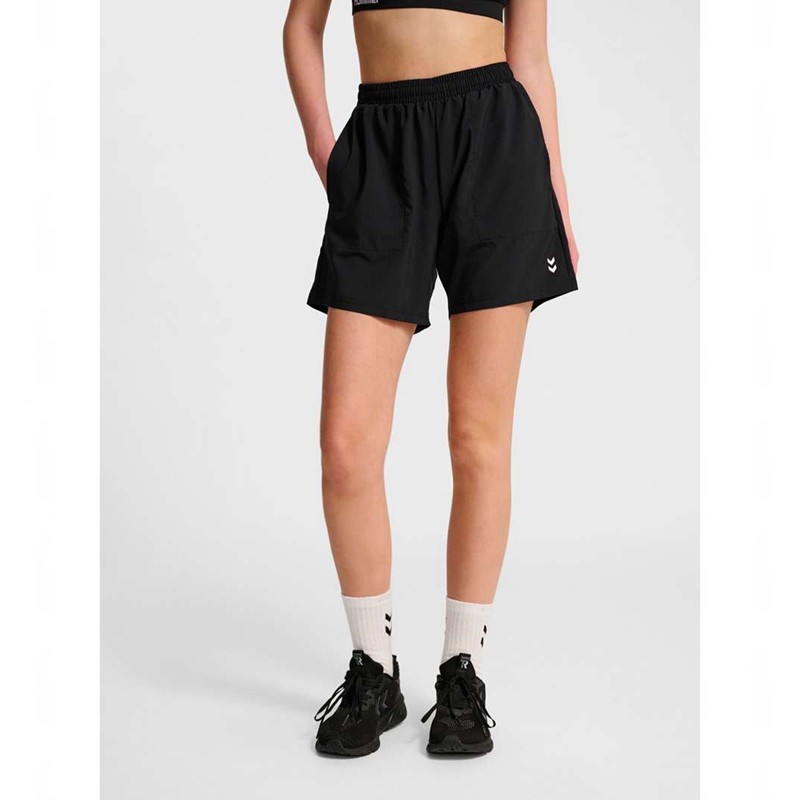 Hummel Pulse Workout Korte Broek Dames Zwart | 410646-978
