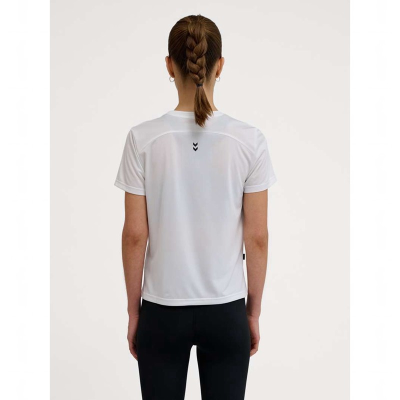 Hummel Pulse Workout W S/S T-shirts Dames Wit | 438114-573