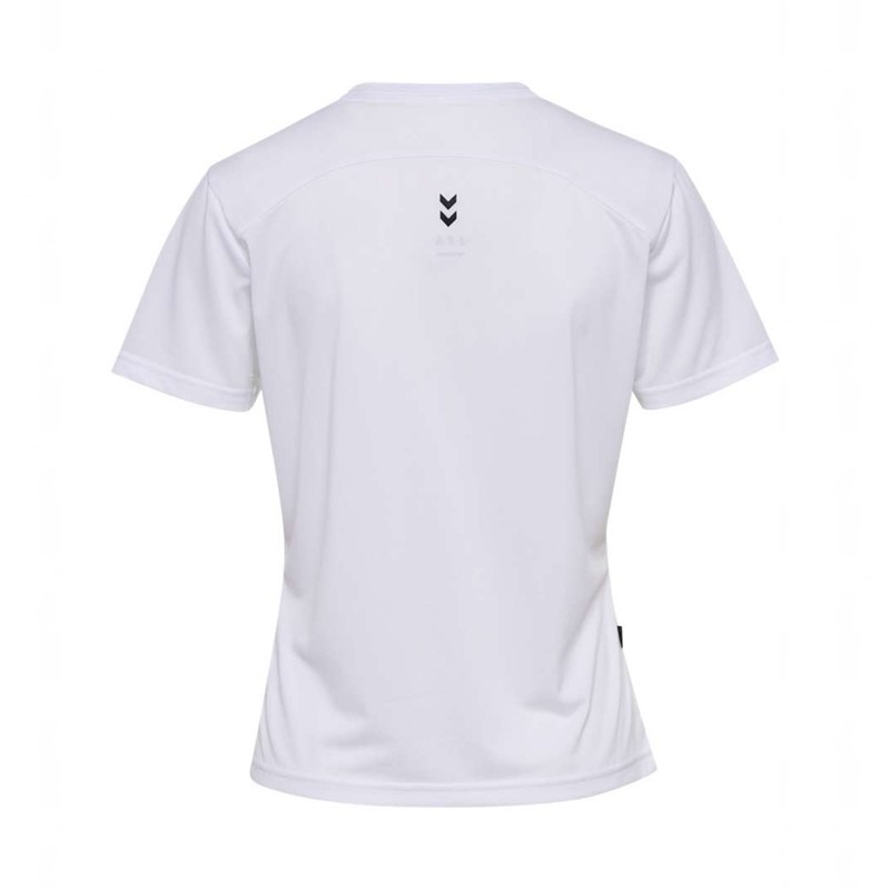 Hummel Pulse Workout W S/S T-shirts Dames Wit | 438114-573