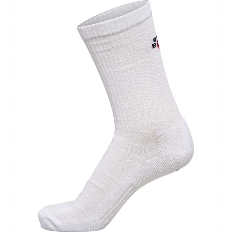 Hummel Roligan 2-packs Sokken Heren Wit | 639781-230