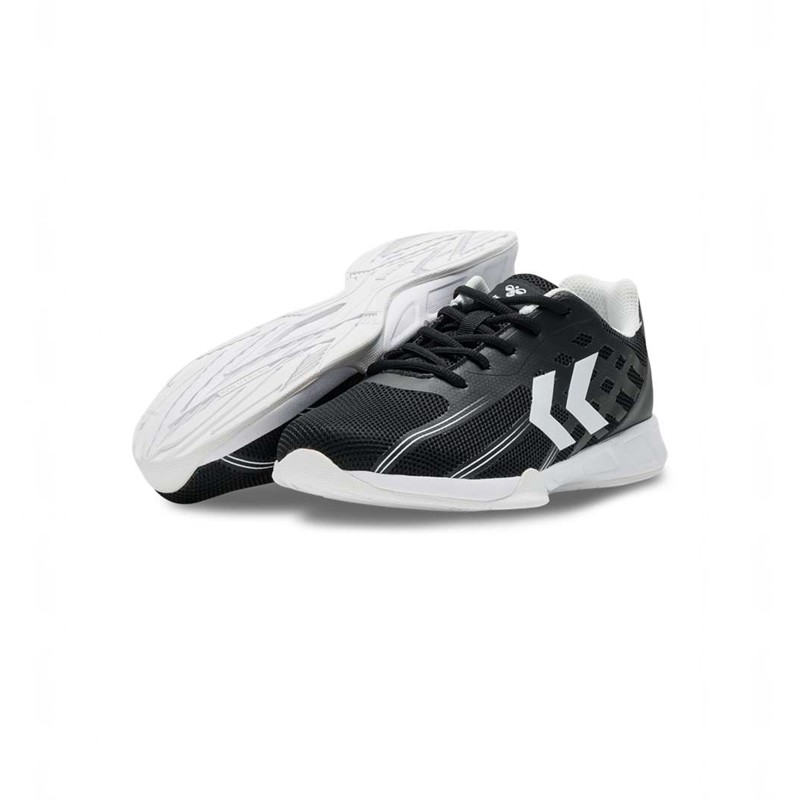 Hummel Root Elite Handbalschoenen Dames Zwart | 697029-346