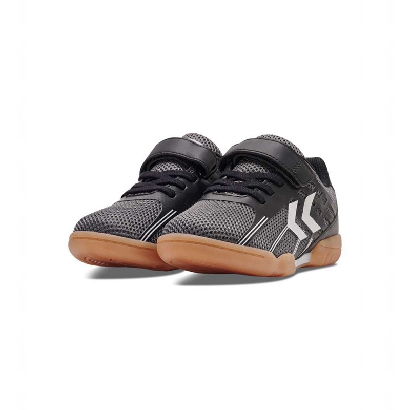 Hummel Root Elite Jr Vc Handbalschoenen Kinderen Zwart | 396463-630