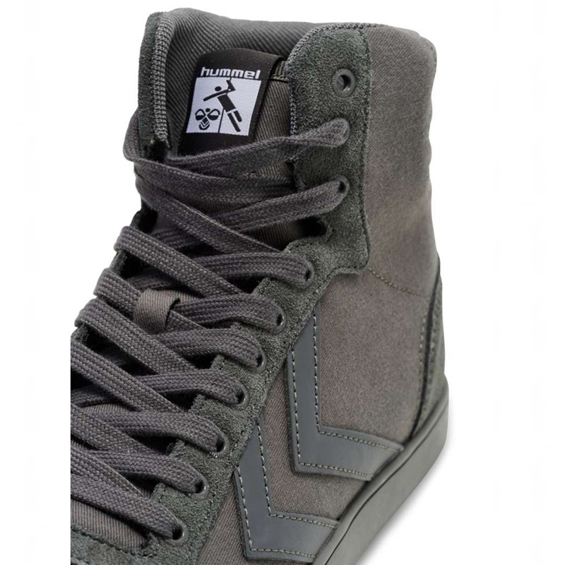 Hummel Slimmer Stadil Tonal High Sneakers Dames Grijs | 414568-309