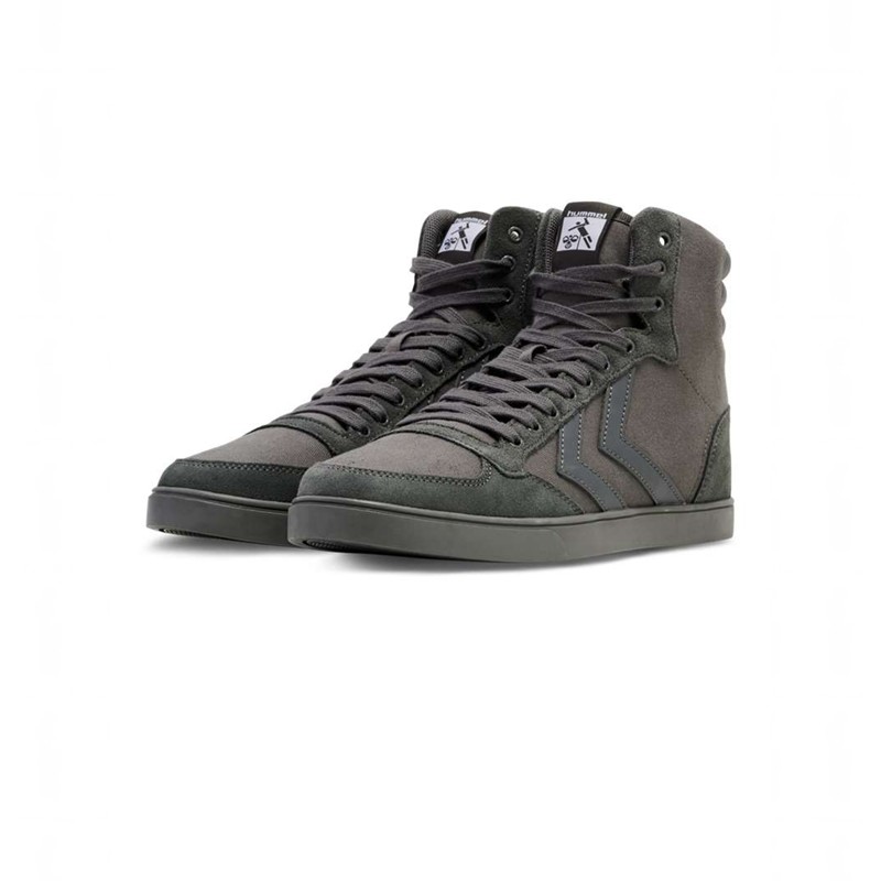 Hummel Slimmer Stadil Tonal High Sneakers Dames Grijs | 414568-309