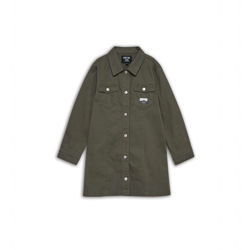 Hummel Stsamara Jurk Kinderen Olijfgroen | 954757-227