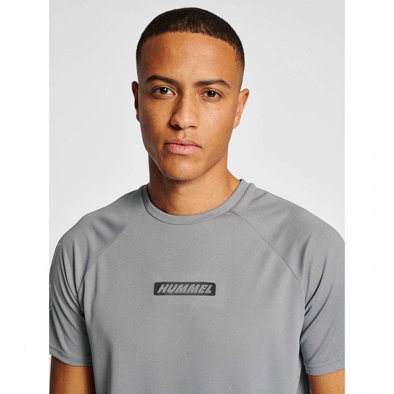 Hummel Te Topaz T-shirts Heren Grijs | 955415-937