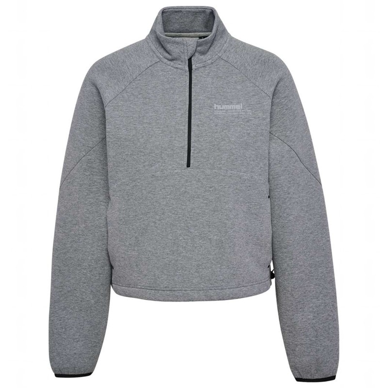 Hummel Tech Fleece Boxy Half Zip Gym Schoenen Dames Grijs | 793070-793