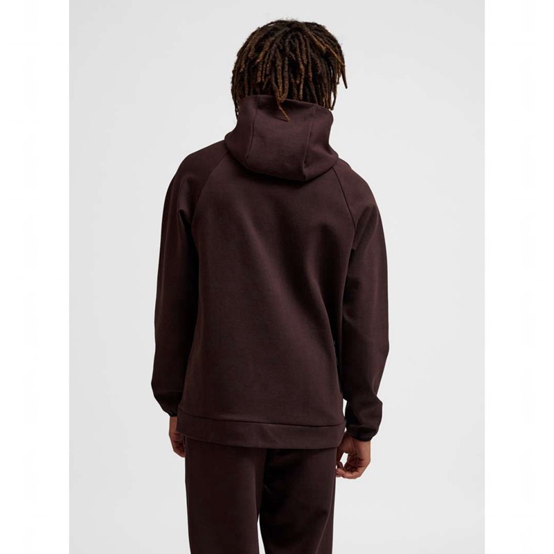 Hummel Tech Fleece Regular Zip Hoodie Dames Bordeaux | 132633-117