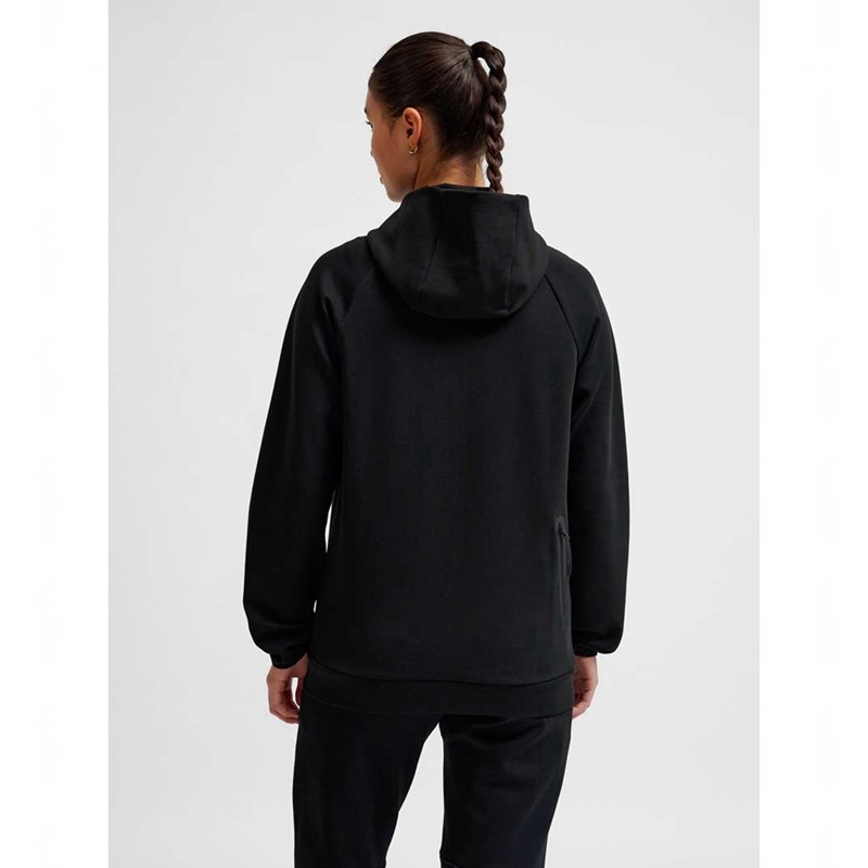 Hummel Tech Fleece Regular Zip Hoodie T-shirts Dames Zwart | 524799-659