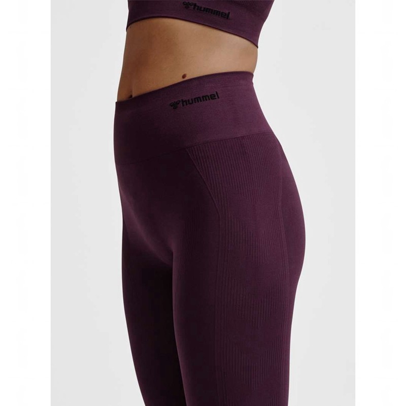 Hummel Tif Seamless High Waist Sokken Dames Paars | 709774-353