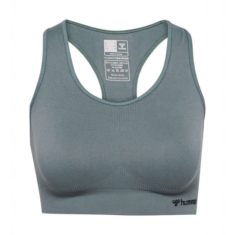 Hummel Tif Seamless Top Sport BH Dames Grijs | 127346-288