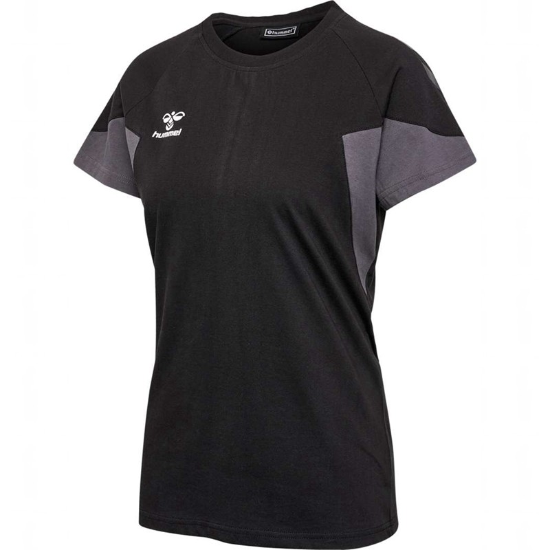Hummel Travel S/S T-shirts Dames Zwart | 806791-281