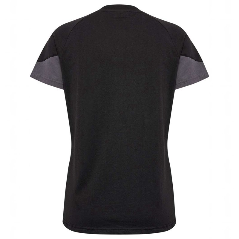 Hummel Travel S/S T-shirts Dames Zwart | 806791-281