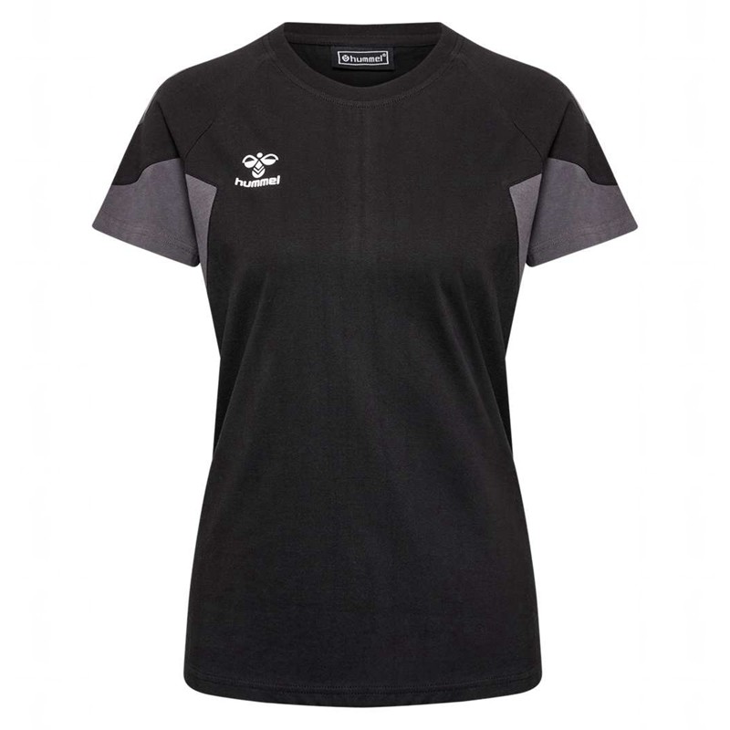 Hummel Travel S/S T-shirts Dames Zwart | 806791-281