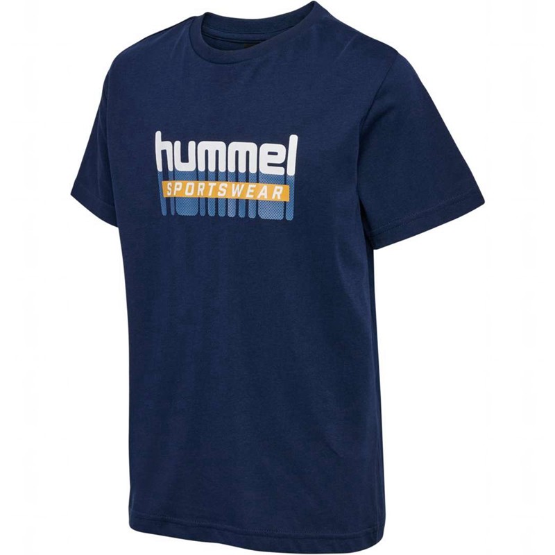 Hummel Tukas S/S T-shirts Kinderen Zwart | 470697-658